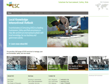 Tablet Screenshot of envirosc.com